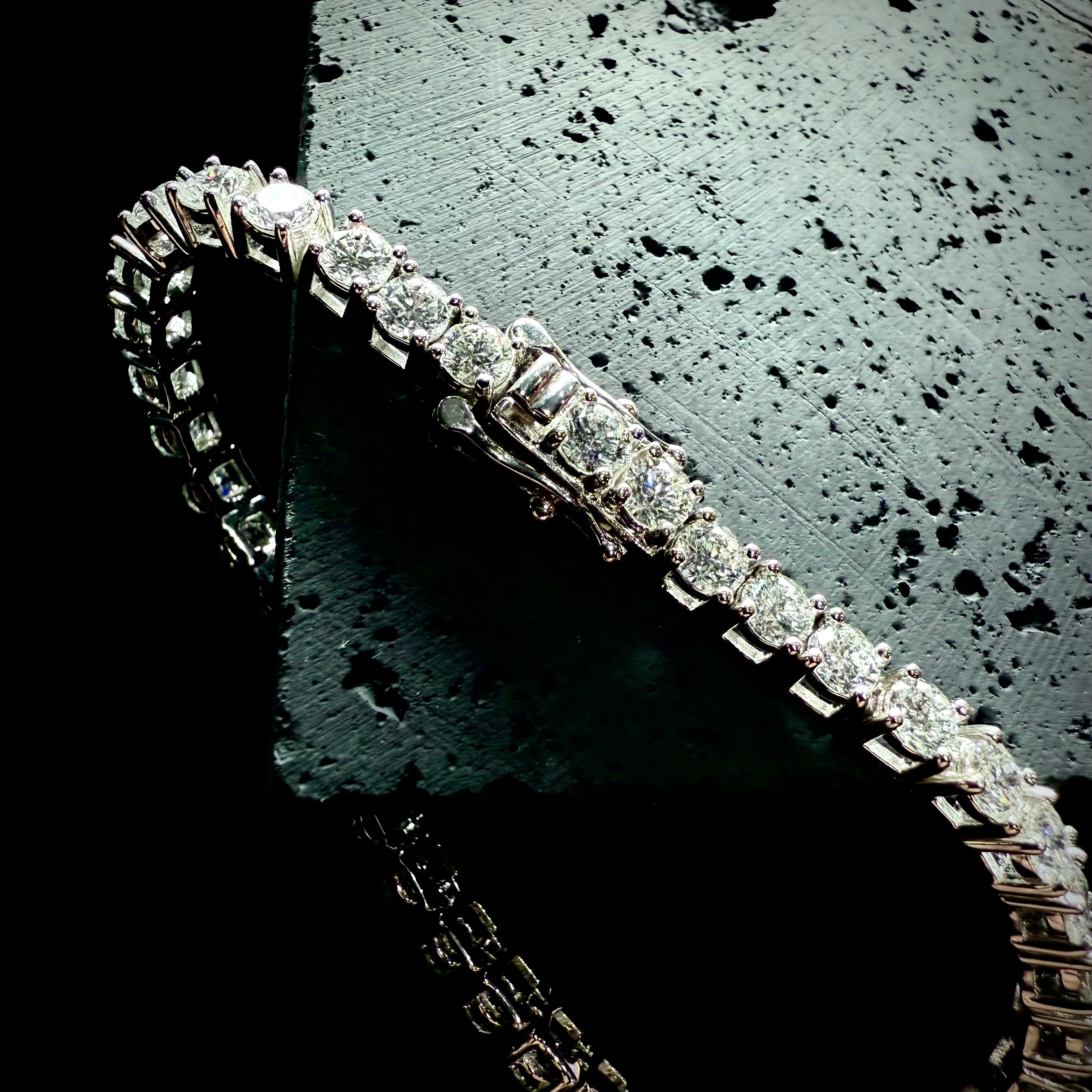 Whisper Chian Bracelet S925 Moissanite 5mm