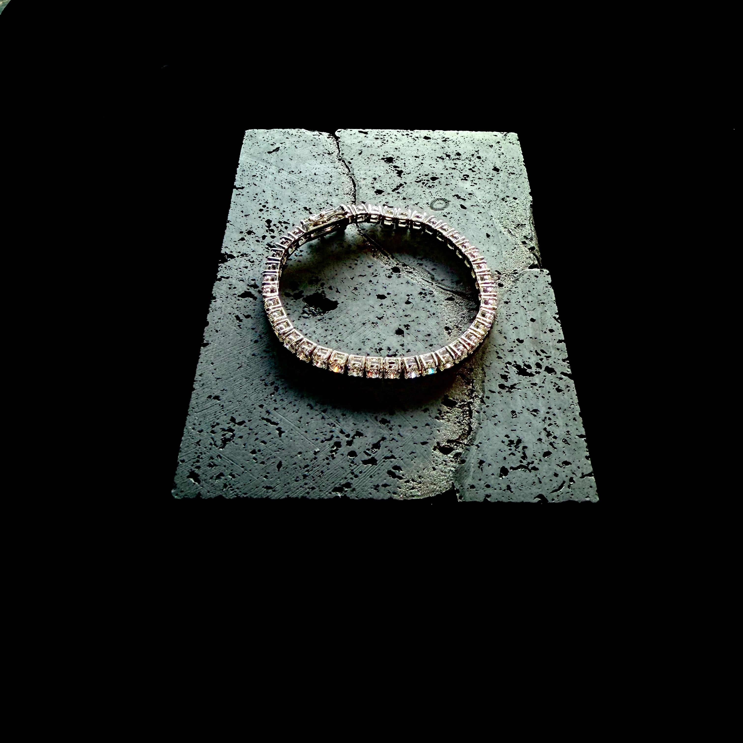 Whisper Chian Bracelet S925 Moissanite 5mm