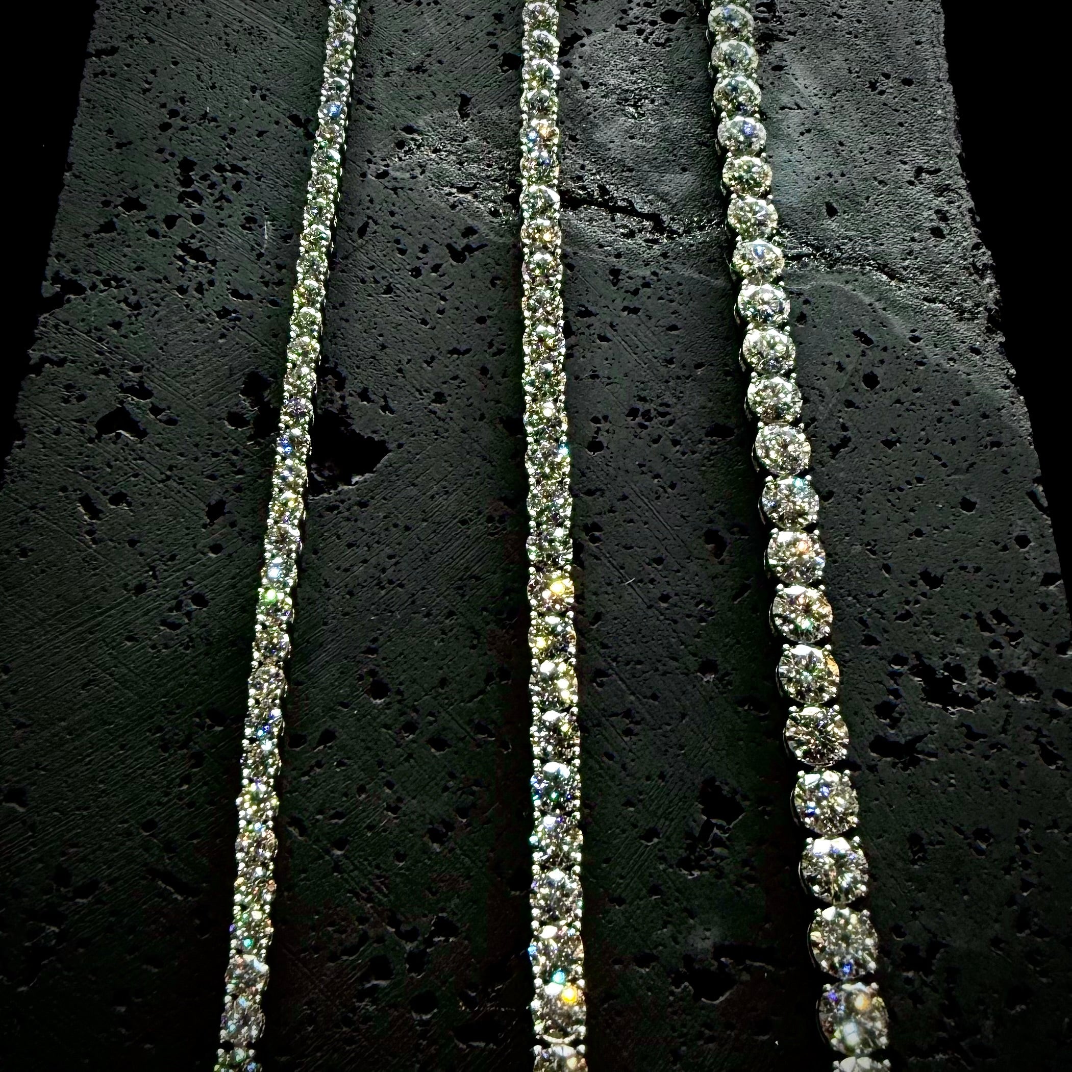 Whisper Chian Necklace  S925 Moissanite 5mm