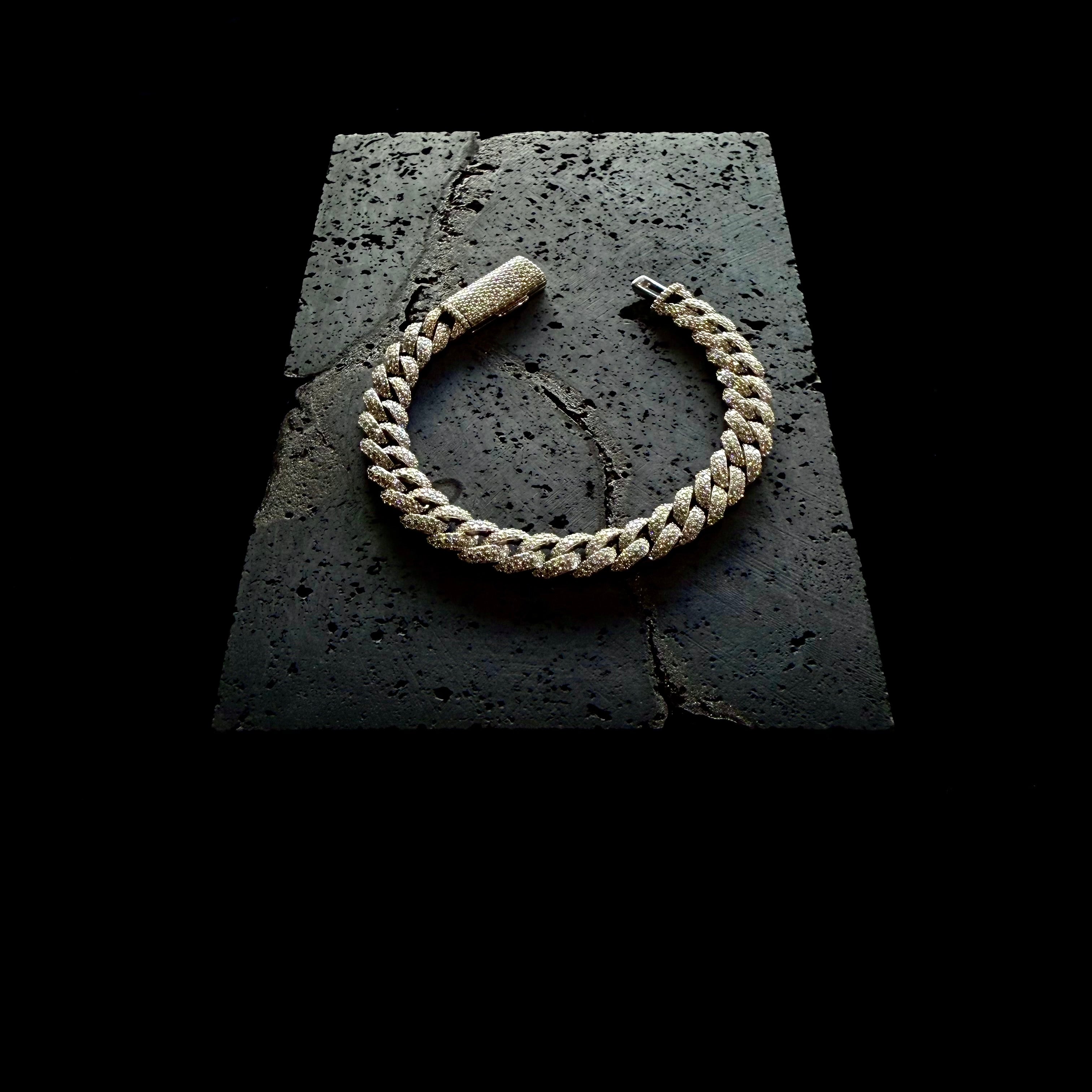 Vow Chian Bracelet  S925 Moissanite 6mm