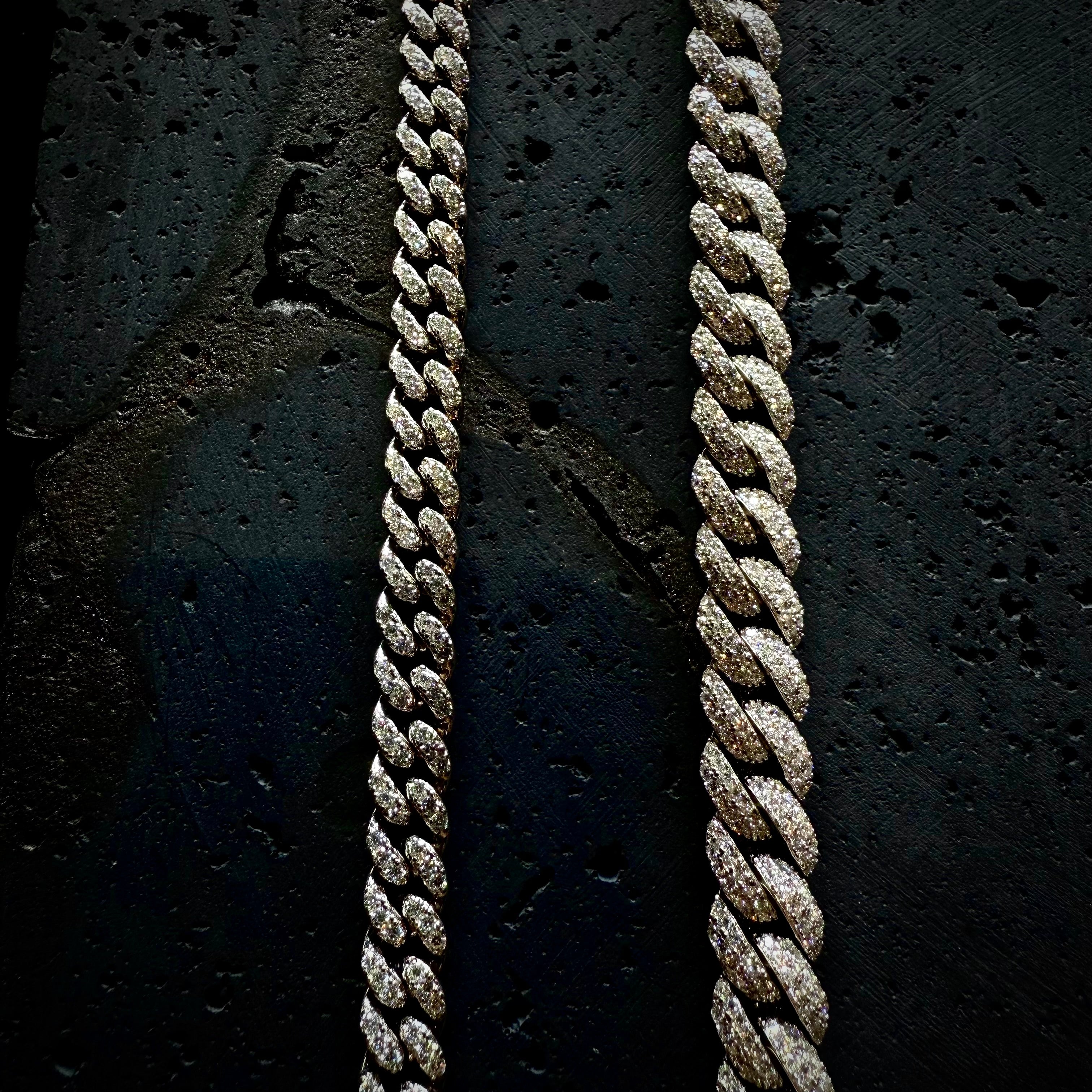 Vow Chian Bracelet  S925 Moissanite 8mm